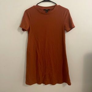 Forever 21 Crew Neck Tshirt Dress